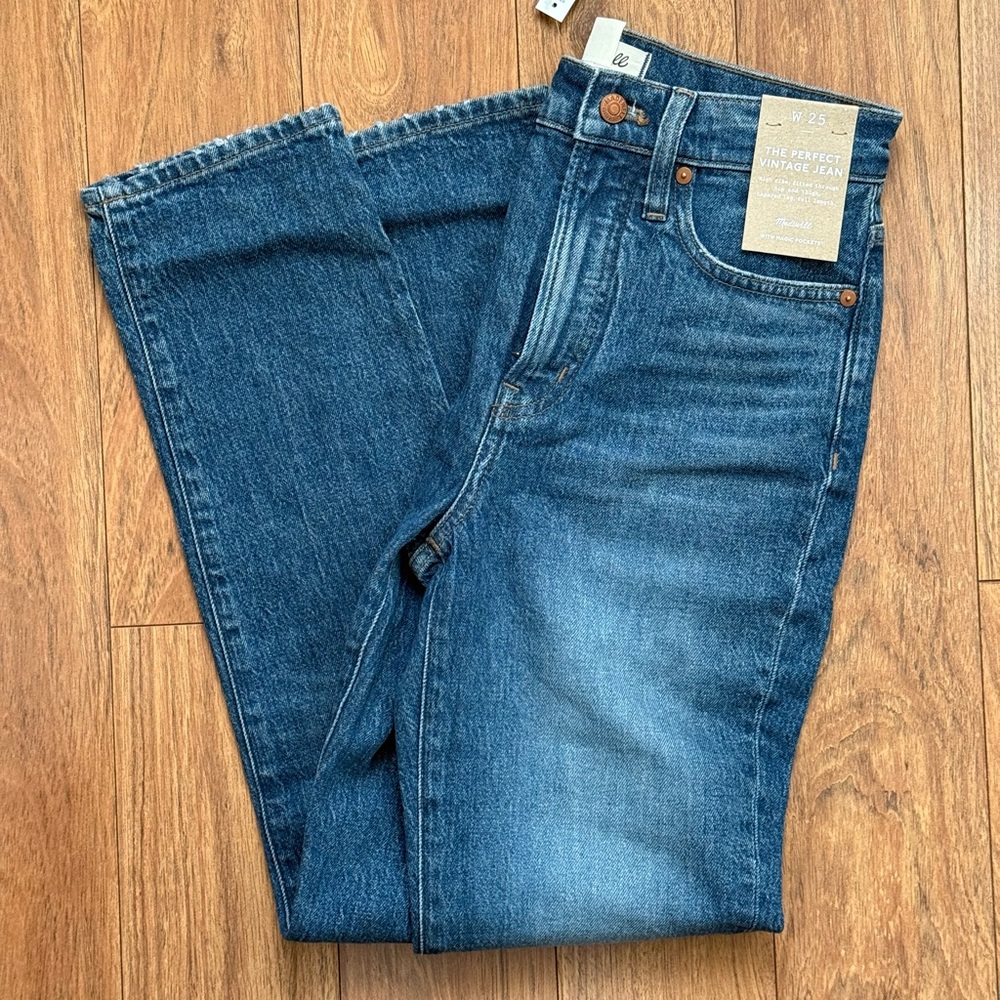 NWT Madewell The Perfect Vintage Jean in Decatur Wash